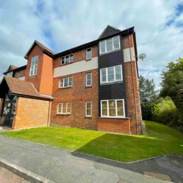 Block of apartments in Chafford Hundred, location of our Dimplex installation.